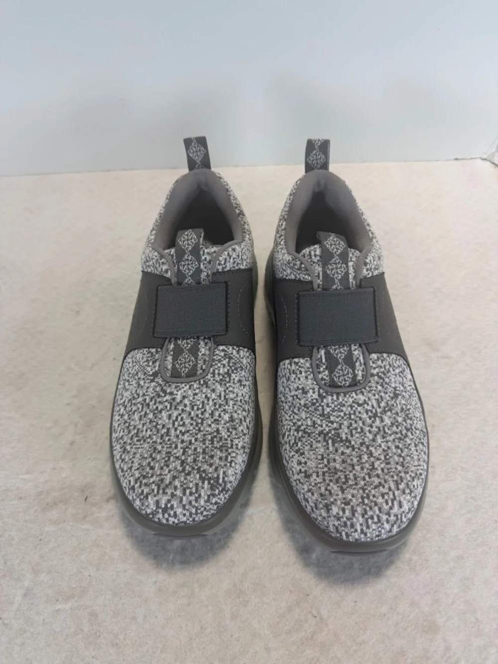 Alegria Women's 40 Gray Knit Slip Resistant Comfort Shoes NWOT EU 40